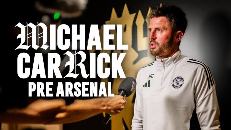 It’s A Big Test For Us Michael Carrick Pre-Arsenal Interview