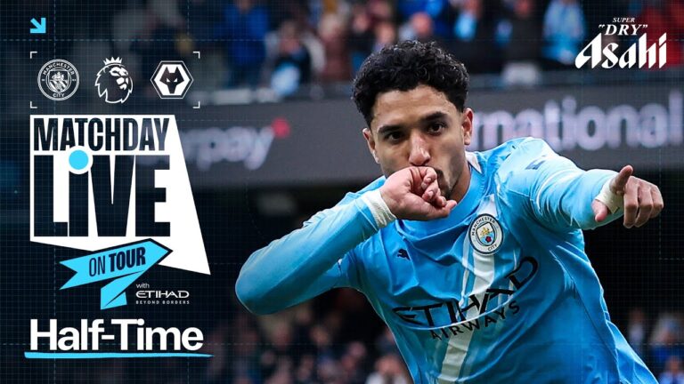 MATCHDAY LIVE IN CHINA! MARMOUSH & SEMENYO PUT CITY AHEAD! Man City 2-0 Wolves Premier League