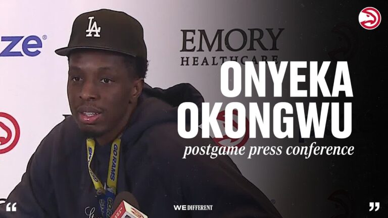 Hawks vs. Suns Postgame Press Conference: Onyeka Okongwu