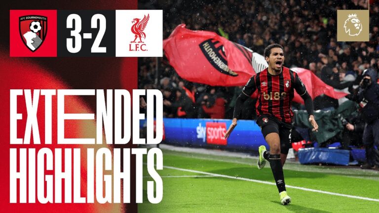 A GAME FOR THE AGES with 94th minute WINNER AFC Bournemouth 3-2 Liverpool