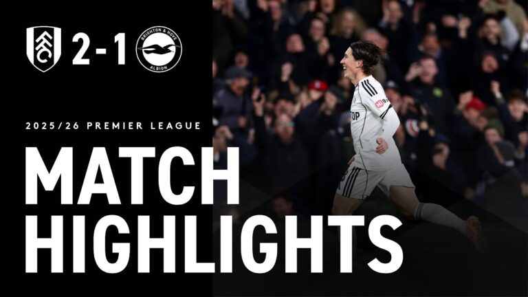 Stoppage Time Drama Wilson Strikes Late Fulham 2-1 Brighton