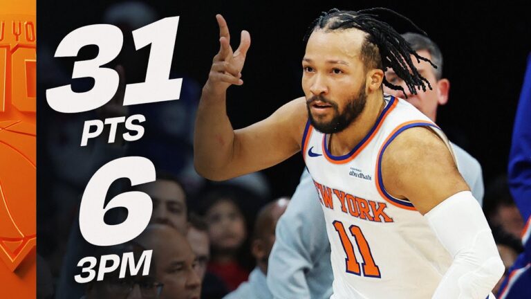 Jalen Brunson Puts On A Show in Philly January 24, 2026
