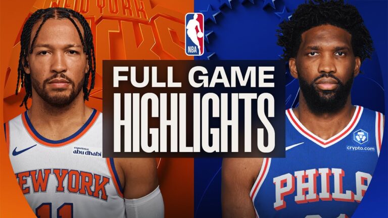KNICKS at 76ERS FULL GAME HIGHLIGHTS January 24, 2026