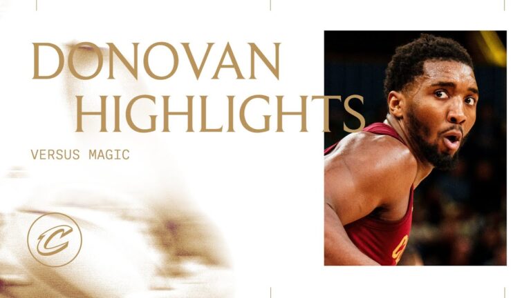 Cavs at Magic Donovan Mitchell Highlights 01.24.2026