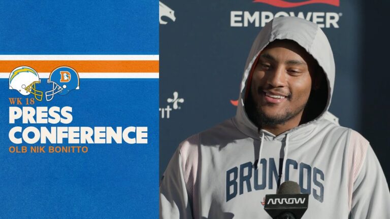 OLB Nik Bonitto on the Broncos’ locker room chemistry: ‘Im blessed to be a part of this’