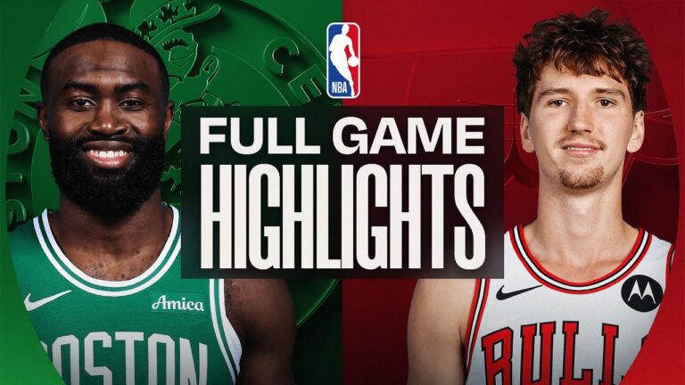 CELTICS at BULLS FULL GAME HIGHLIGHTS January 24, 2026