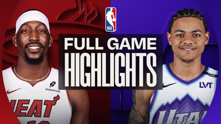 HEAT at JAZZ FULL GAME HIGHLIGHTS January 24, 2026