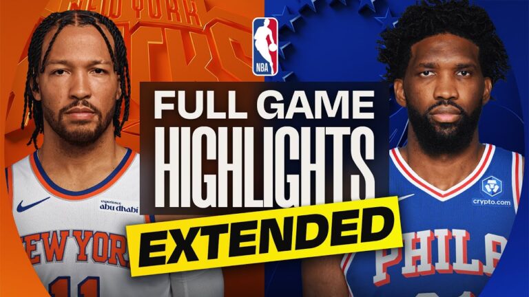 EXTENDED: KNICKS at 76ERS FULL GAME HIGHLIGHTS January 24, 2026