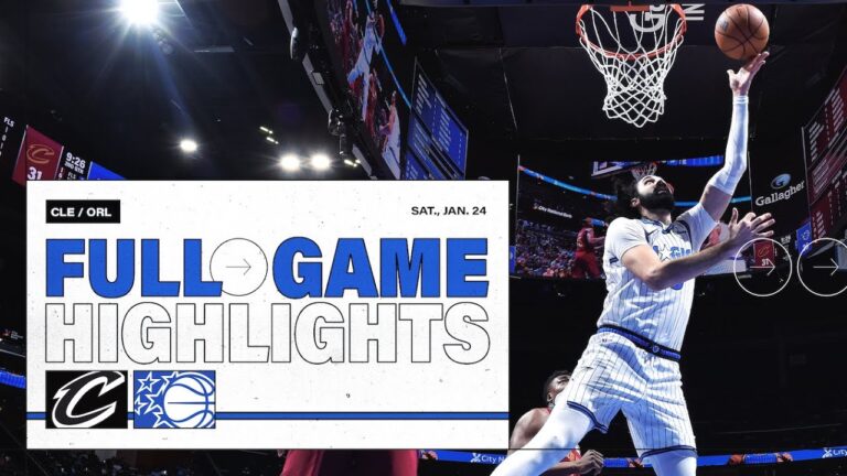 Full Game Highlights: Cleveland Cavaliers Vs. Orlando Magic 1.24.26