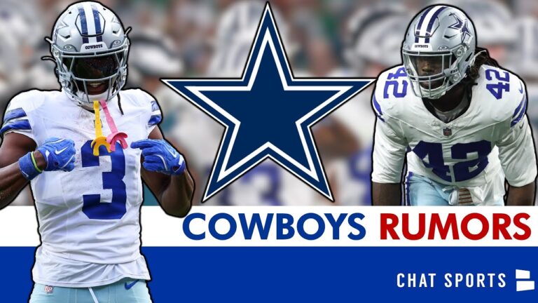 Cowboys Rumors Via NFL Insiders On Re-Signing George Pickens, Jadeveon Clowney And Javonte Williams
