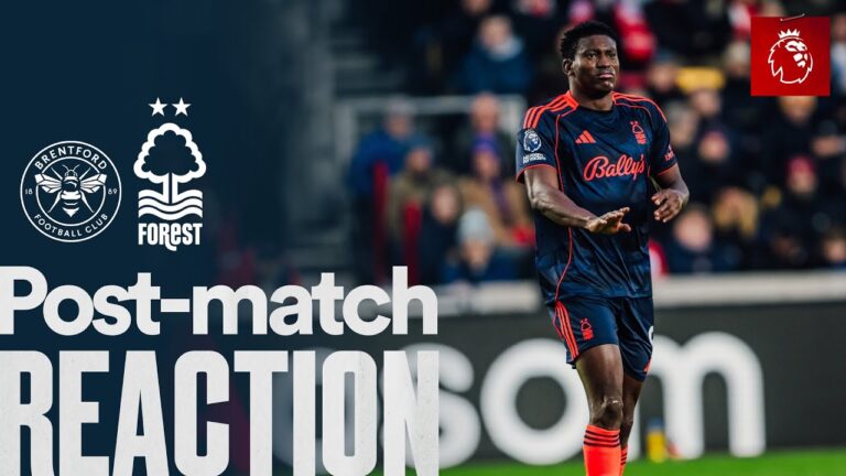 A really big win! Taiwo Awoniyi’s Reaction Brentford v Forest Premier League