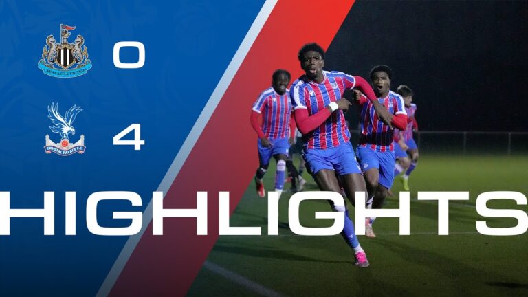 U18 Highlights: Newcastle 0-4 Crystal Palace FA Youth Cup
