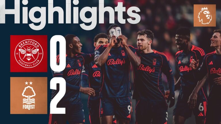 IGOR JESUS & TAIWO ON TARGET! Brentford 0-2 Nottingham Forest Premier League Highlights
