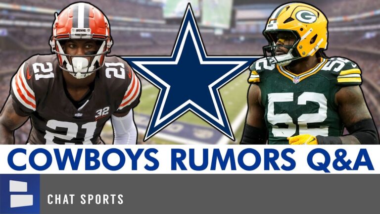 Cowboys Trade Rumors On Rashan Gary, Denzel Ward, Signing Minkah Fitzpatrick & Draft Targets Q&A