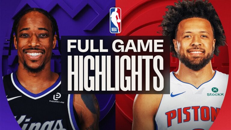 KINGS at PISTONS FULL GAME HIGHLIGHTS January 25, 2026
