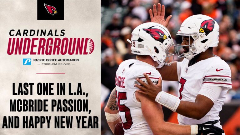 Cardinals Underground – Last One In L.A., Trey McBride Passion, And Happy New Year