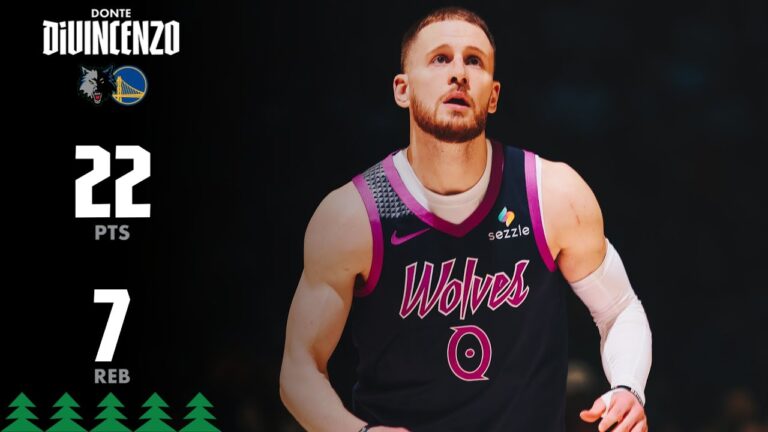 Donte DiVincenzo Drops 22 Points Against Golden State Warriors 1.25.26