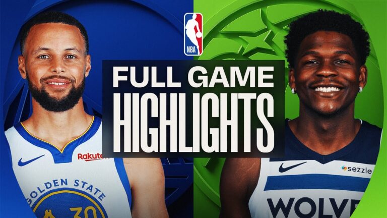 WARRIORS at TIMBERWOLVES FULL GAME HIGHLIGHTS January 25, 2026