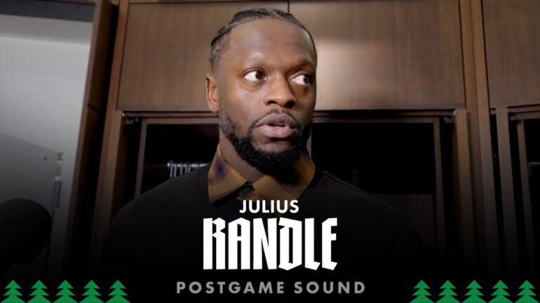 Weve Gotta Get Back To Being Connected. Julius Randle Postgame Sound 1.25.26