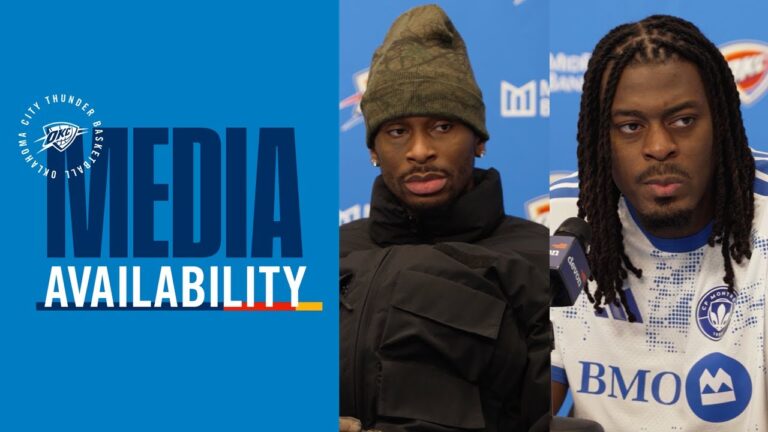 Shai Gilgeous-Alexander and Lu Dort Postgame Media January 23, 2026