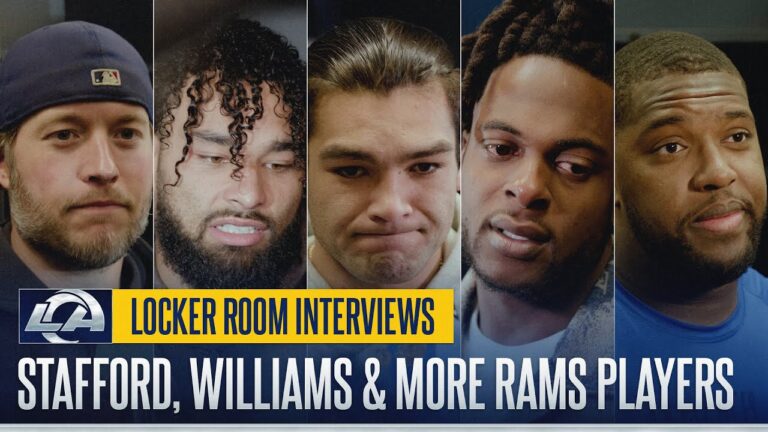 Matthew Stafford, Kyren Williams, Puka Nacua, Davante Adams & Kobie Turner Recap Loss To Seahawks