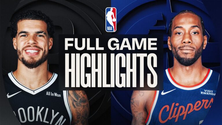 NETS at CLIPPERS FULL GAME HIGHLIGHTS January 25, 2026