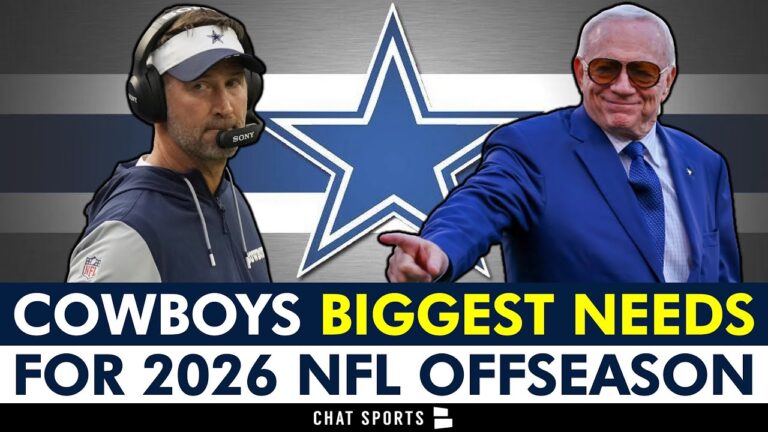 Dallas Cowboys Team Needs Entering The 2026 Offseason To Address In NFL Free Agency & NFL Draft