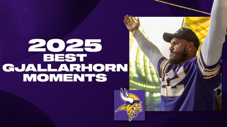 Every Gjallarhorn Moment from 2025 NFL Season Minnesota Vikings