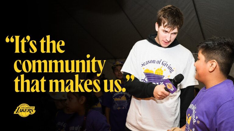Luka, Austin, and the Lakers Family Give Back to Los Angeles