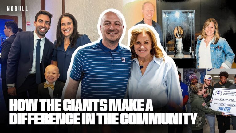 How the Giants Make a Difference in the Community New York Giants