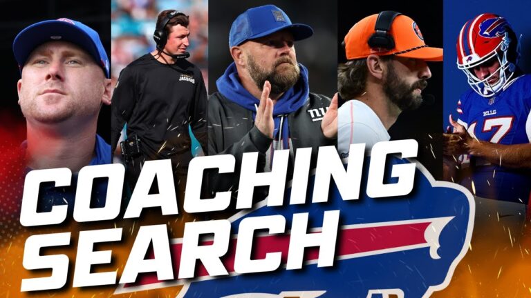 The Bills CLOSE in on NEW HEAD COACH: Daboll, Udinski, Webb and JOSH ALLEN’s INPUT