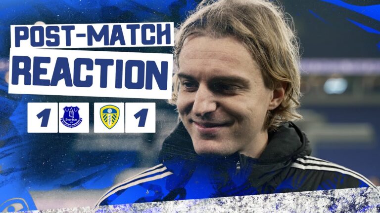 We want to keep building on results Sebastiaan Bornauw Everton 1-1 Leeds United