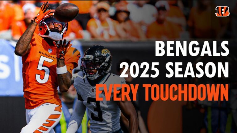 Bengals Touchdowns  2025 Season