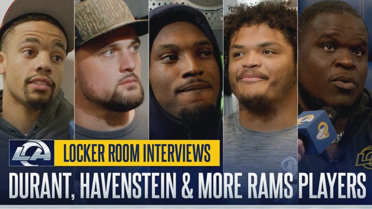 Cobie Durant, Rob Havenstein & More Rams Players On 2025 Season, Personal Growth & Hopes For Future