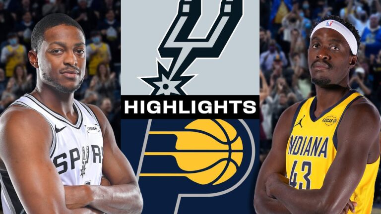 Spurs Get the Dub in Indiana!