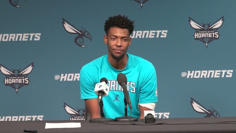Hornets vs 76ers: Brandon Miller Postgame Media Availability 1 26 2026