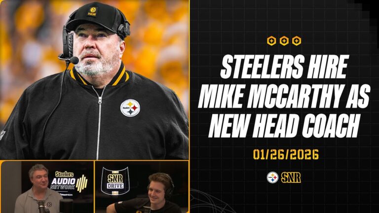 Steelers Hire Mike McCarthy As New Head Coach SNR Drive (Jan. 26) Pittsburgh Steelers