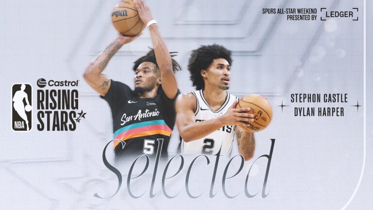 Stephon Castle & Dylan Harper Selected as 2026 Rising Stars!
