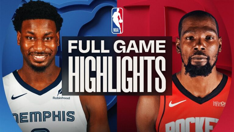GRIZZLES at ROCKETS FULL GAME HIGHLIGHTS January 26, 2026