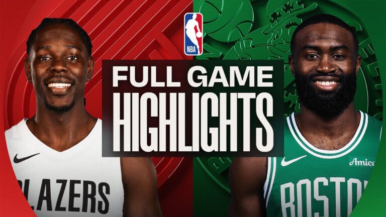TRAIL BLAZERS at CELTICS FULL GAME HIGHLIGHTS January 26, 2026