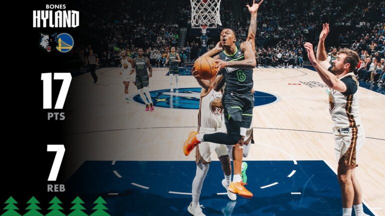 Bones Hyland With That SPARK Off The Bench Dropping 17 Points In Win Over Warriors 01.26.26