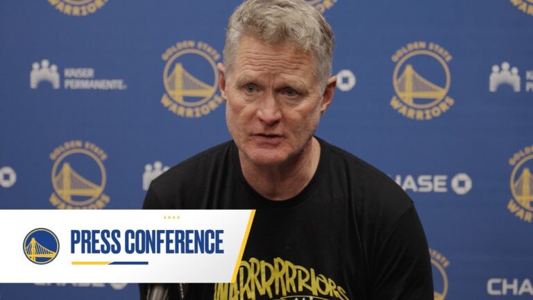 Steve Kerr Recaps Warriors Loss to Timberwolves Jan. 26, 2026