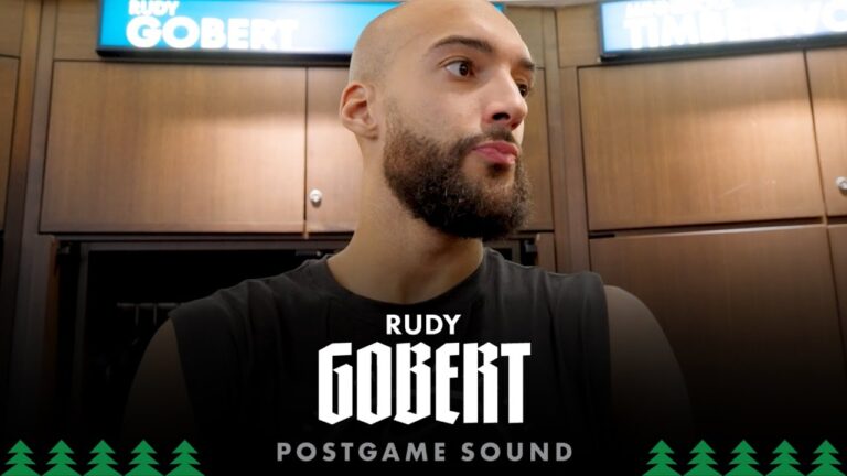 It Started With A Focused Mindset & Playing The Right Way. Rudy Gobert Postgame Sound 01.27.26