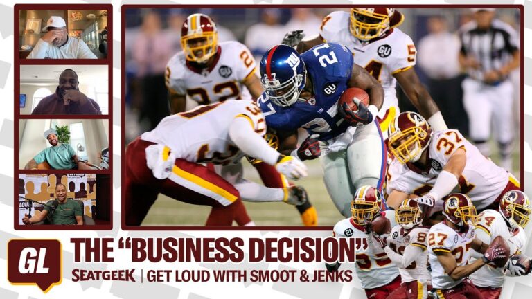 Breaking Down All-Time Smoot Highlight & Reactions From Washington Teammates Get Loud Commanders
