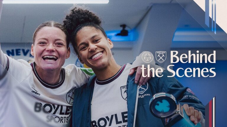 Martinez & Hanshaw Secure Away Win! Leicester City Women 1-2 West Ham Women Behind the Scenes