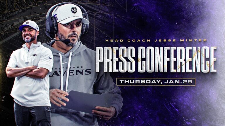 Jesse Minter Introductory Presser Baltimore Ravens