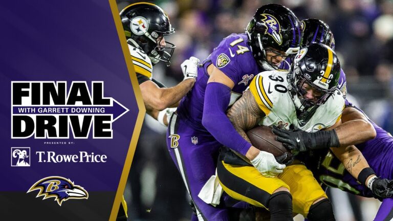 Ravens-Steelers AFC North Title Game Will ‘Live in Infamy’ Baltimore Ravens Final Drive