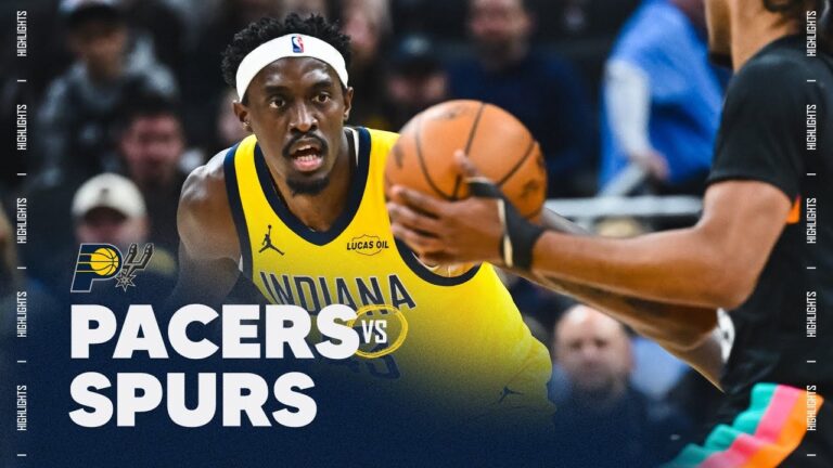 Indiana Pacers Highlights vs. San Antonio Spurs January 2, 2026