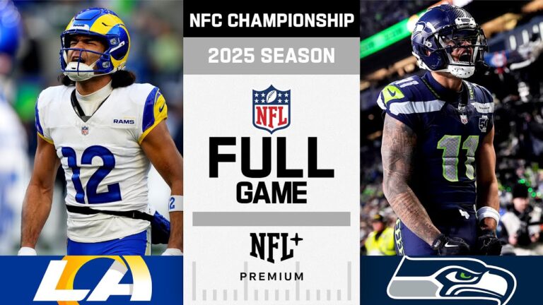 Los Angeles Rams vs. Seattle Seahawks FULL GAME NFL 2025 Season NFC Conference Championship
