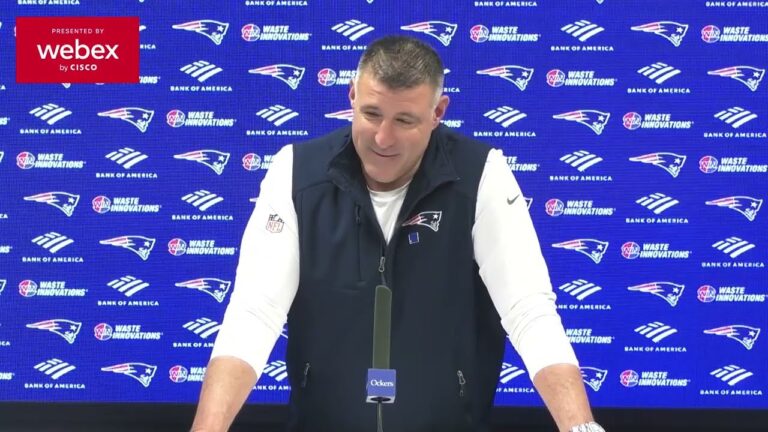 Mike Vrabel: We are Going to Have to be Really Good in All Phases. Patriots Press Conference